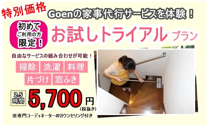家事代行トライアルプラン