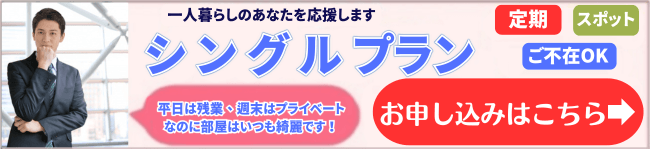 一人暮らしの方に シングルプラン