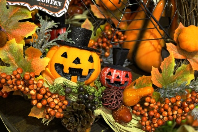 ハロウィンのカボチャ