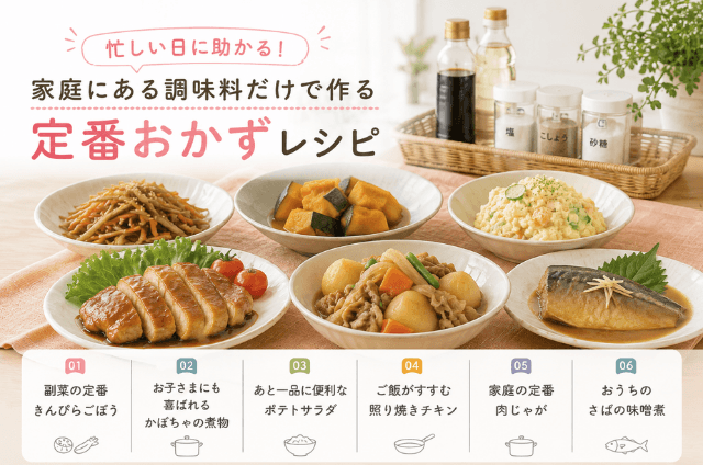 定番おかずレシピ